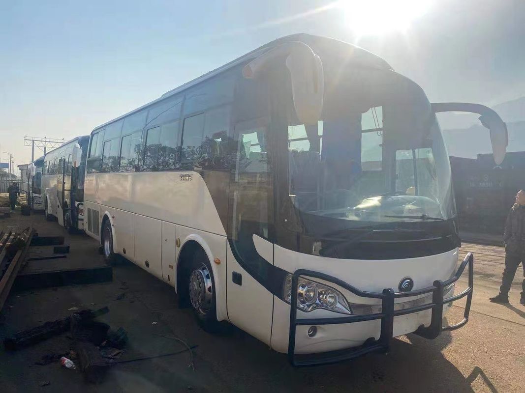 2012 años Yutong usado diesel transportan 51 el color blanco de los asientos Zk6110 con el tope