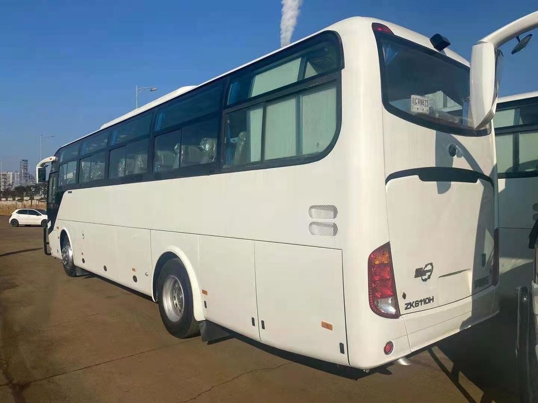 2012 años Yutong usado diesel transportan 51 el color blanco de los asientos Zk6110 con el tope