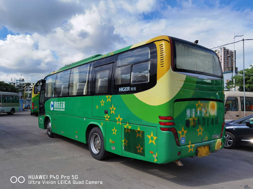 2014 un coche más alto del año KLQ6896 Bus 39 asientos utilizó el motor diesel 162kw del autobús ningún autobús del accidente LHD