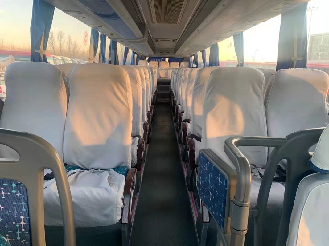 2012 coche usado asientos Bus LCK6125H del año 53 ZHONGTONG con el aire acondicionado para el turismo