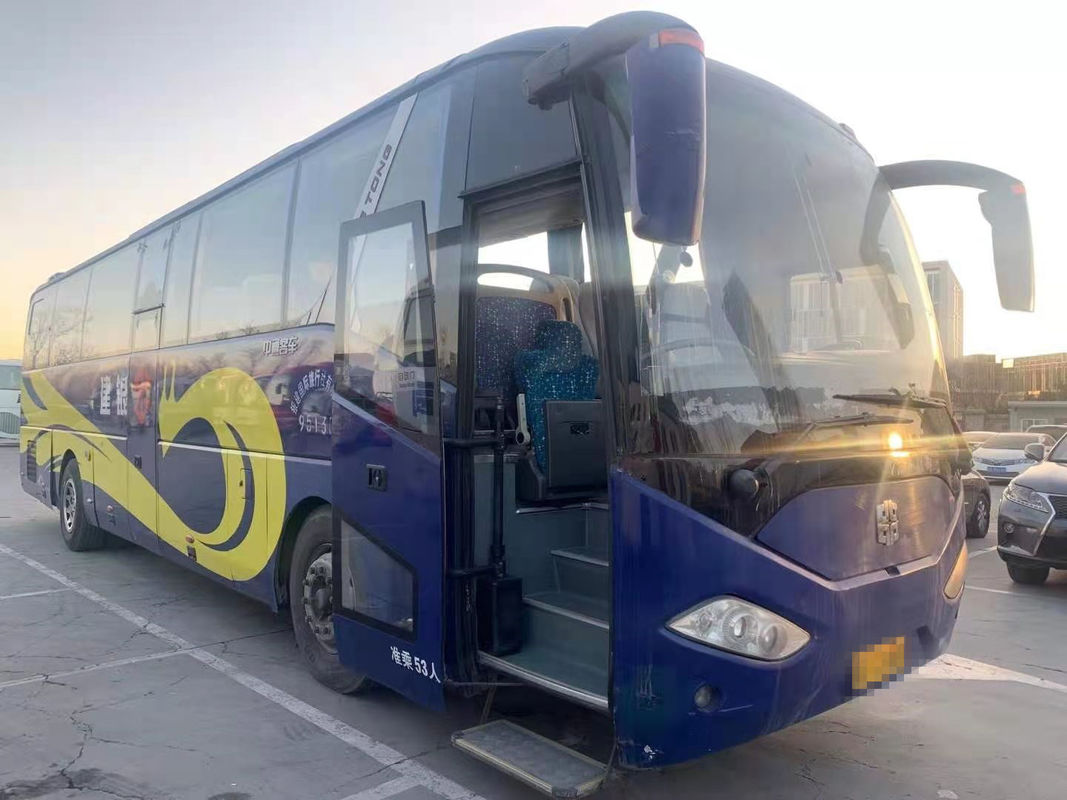 2012 coche usado asientos Bus LCK6125H del año 53 ZHONGTONG con el aire acondicionado para el turismo