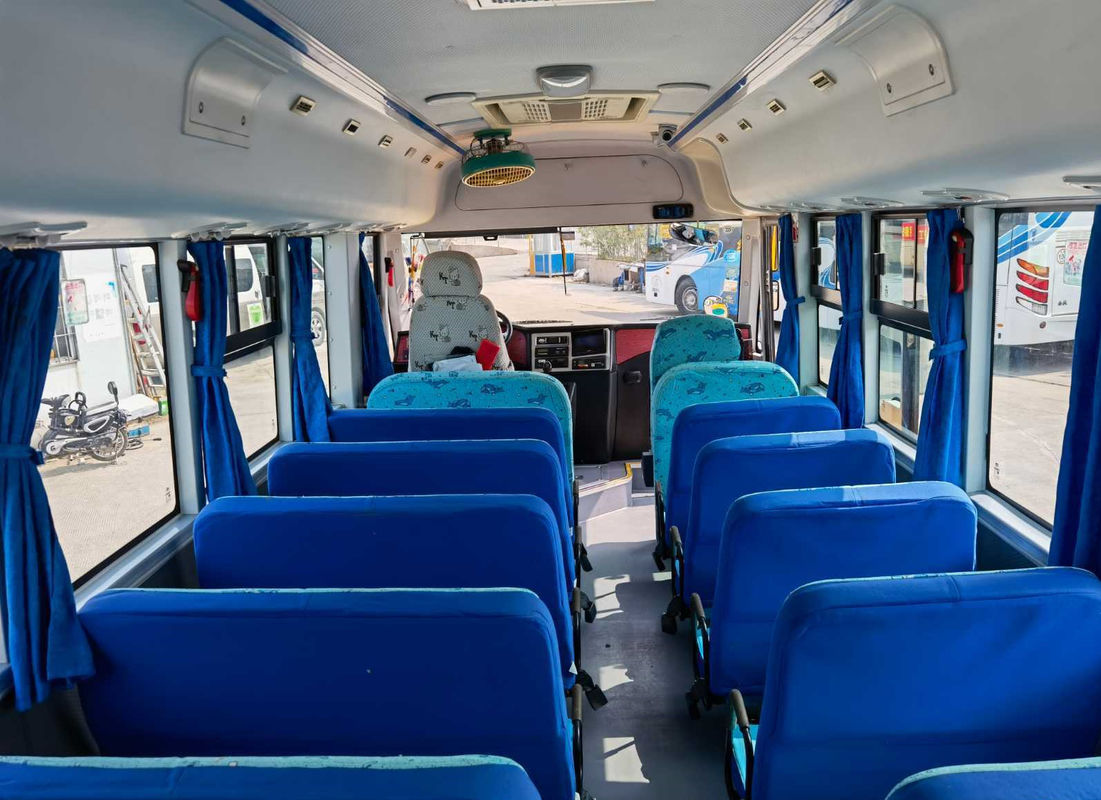41 asientos Yutong usado 2014 años transportan al conductor usado Steering No Accident del autobús escolar LHD del motor diesel de ZK6729D