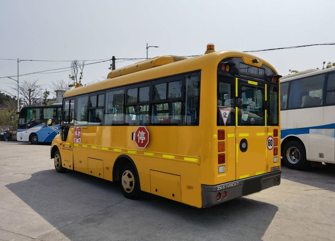 41 asientos Yutong usado 2014 años transportan al conductor usado Steering No Accident del autobús escolar LHD del motor diesel de ZK6729D