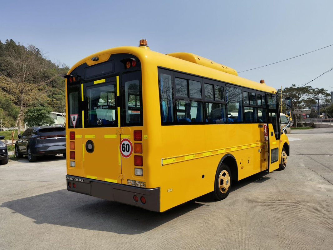 41 asientos Yutong usado 2014 años transportan al conductor usado Steering No Accident del autobús escolar LHD del motor diesel de ZK6729D