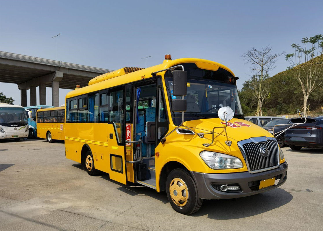 41 asientos Yutong usado 2014 años transportan al conductor usado Steering No Accident del autobús escolar LHD del motor diesel de ZK6729D