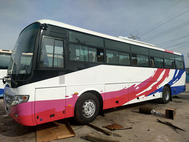 57 asientos 2014 años utilizaron el accidente de Steering No del conductor del motor diesel LHD del autobús ZK6112D de Yutong