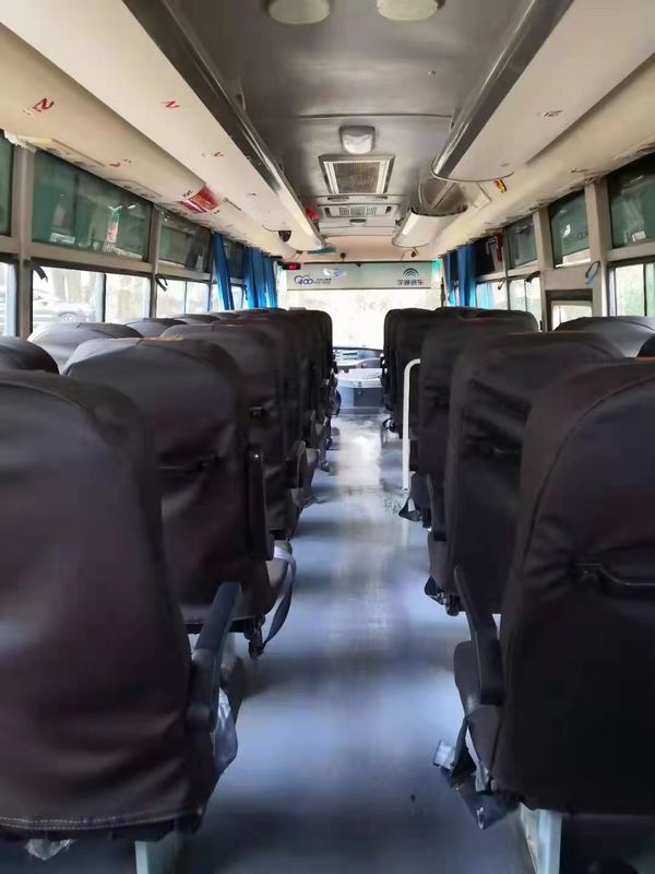 44 coche usado autobús usado asientos Bus de Yutong ZK6102D motores diesel de la dirección LHD del motor del frente de 2014 años