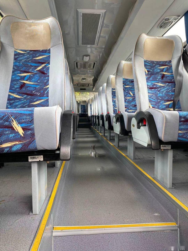Bus turístico usado chasis posterior del saco hinchable de los asientos del euro V 51 del motor del autobús de ZK6119 Yutong