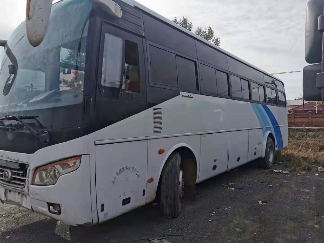 49 coche usado autobús usado asientos Bus de Yutong ZK6102D motores diesel de Front Engine Steering LHD de 2011 años