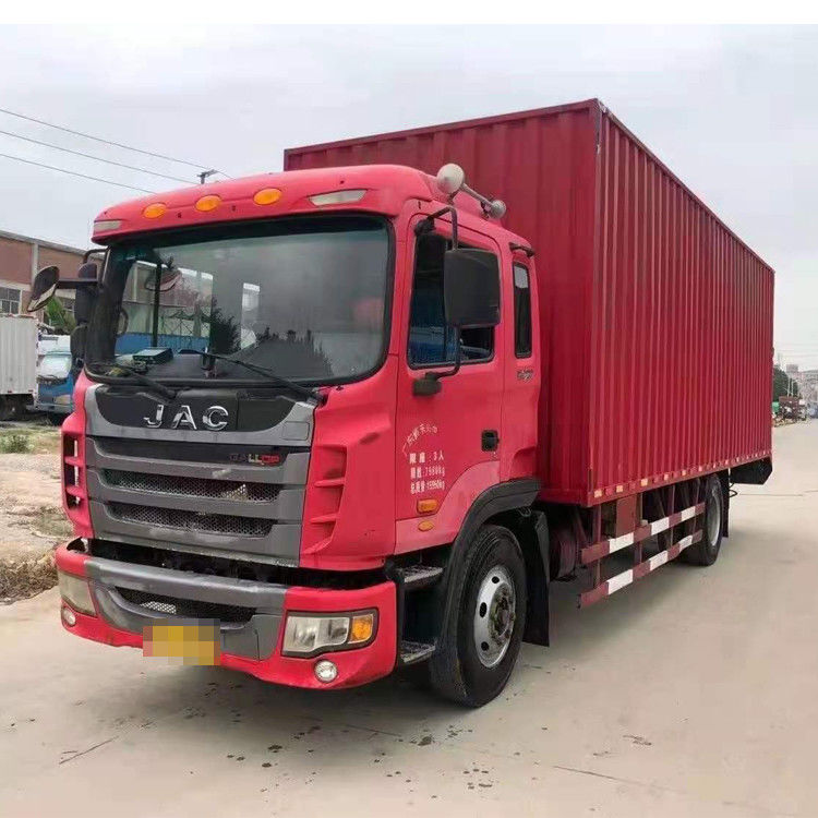 Cargo usado Van Truck Second Hand de 5Ton 10 Ton JAC Brand Second Hand 4x2 LHD 2016 años