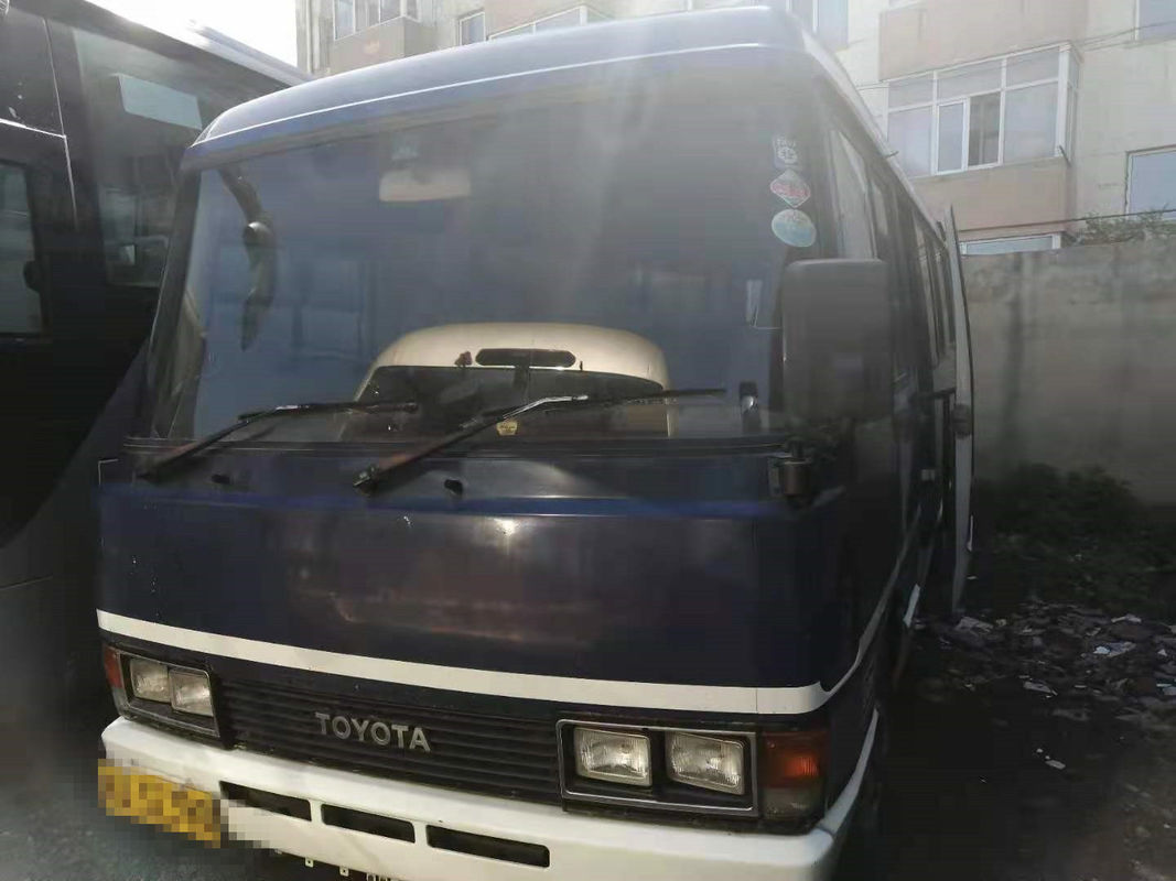 2010 el autobús usado del práctico de costa del año 20 asientos, autobús RHD del práctico de costa de Toyota utilizó a Mini Bus With Diesel Engine, dirección izquierda