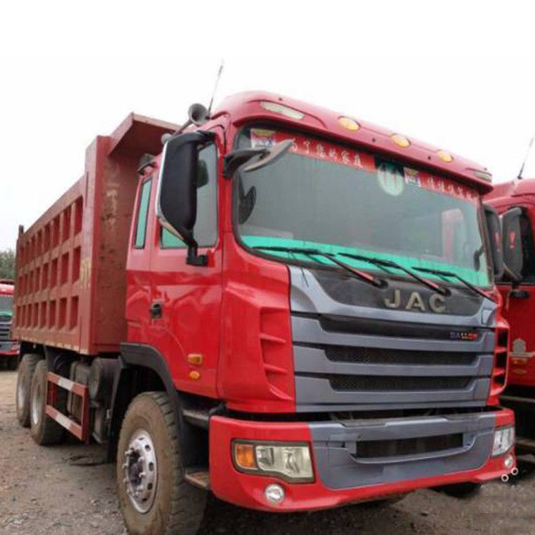 China JAC Brand Dump Truck 2018 volquete usado rueda 20m3 de Ton Capacity 10 del año 50