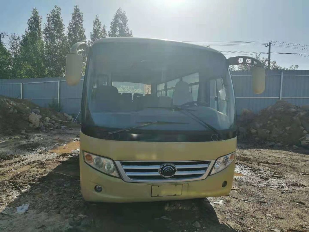 2010 modelo usado asientos ZK6608 de la impulsión de la mano izquierda del modelo ZK6608 del autobús de Yutong del año 19 ningún árbol del accidente 2