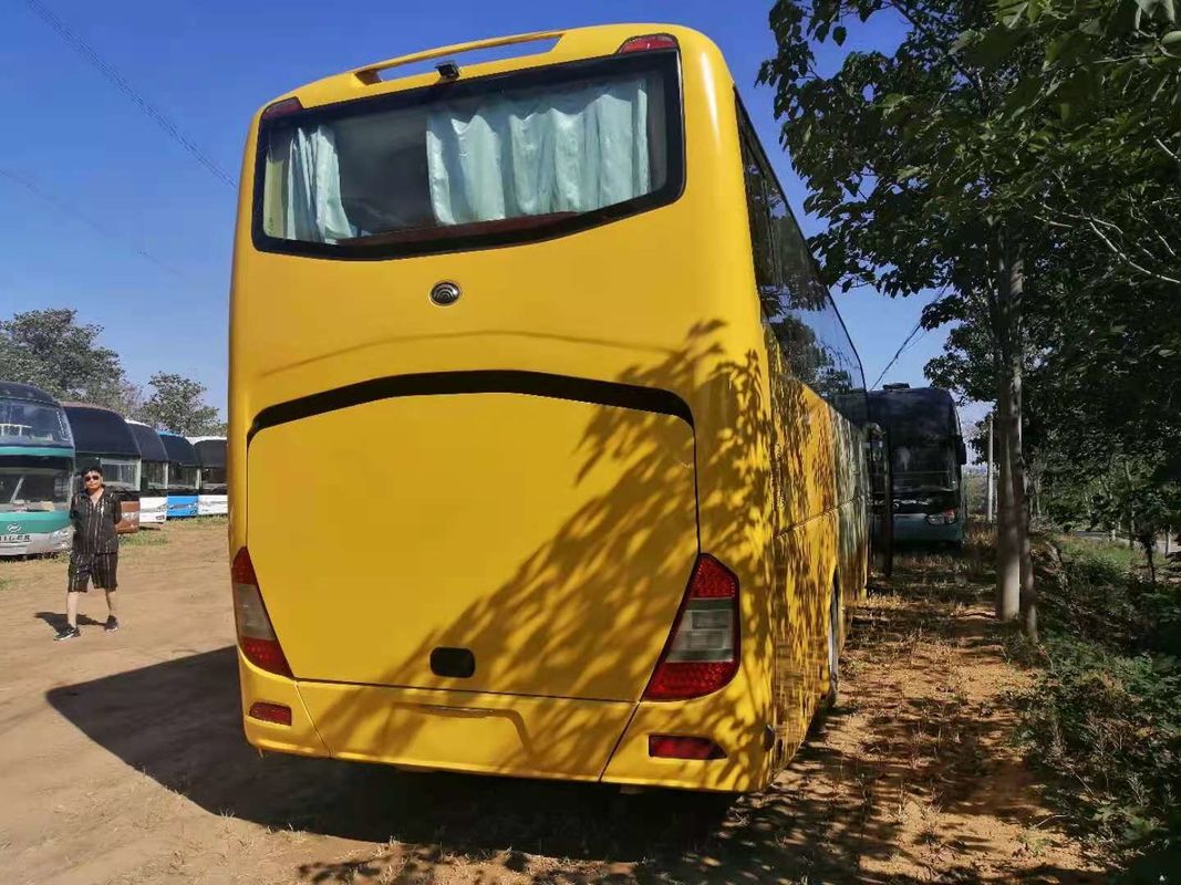 63 coche usado autobús usado asientos Bus de Yutong ZK6127H motor diesel LHD de 2011 asientos del año nuevos en buenas condiciones