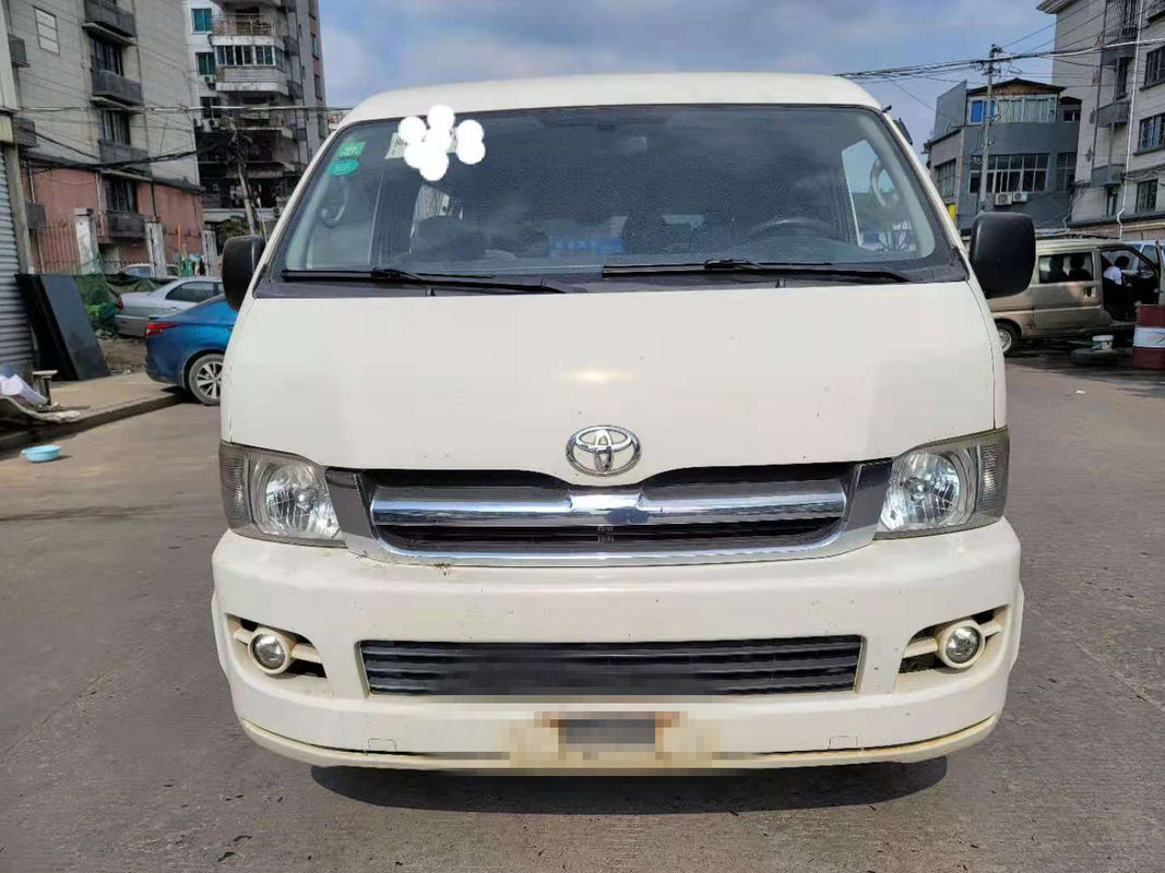 La CA usada Toyota diesel de Mini Bus With Gasoline Engine de 10 asientos no equipa ningún accidente 2013 años