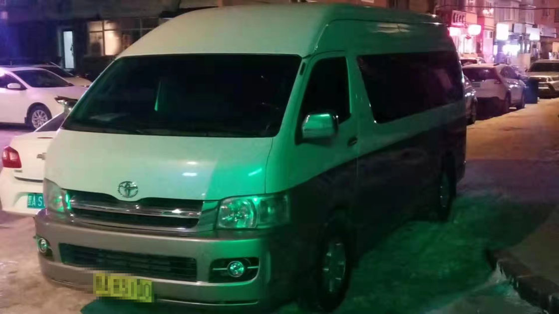 La gasolina Toyota Hiace de 2014 asientos del año 13 utilizó la transmisión automática de Mini Bus With High Roof
