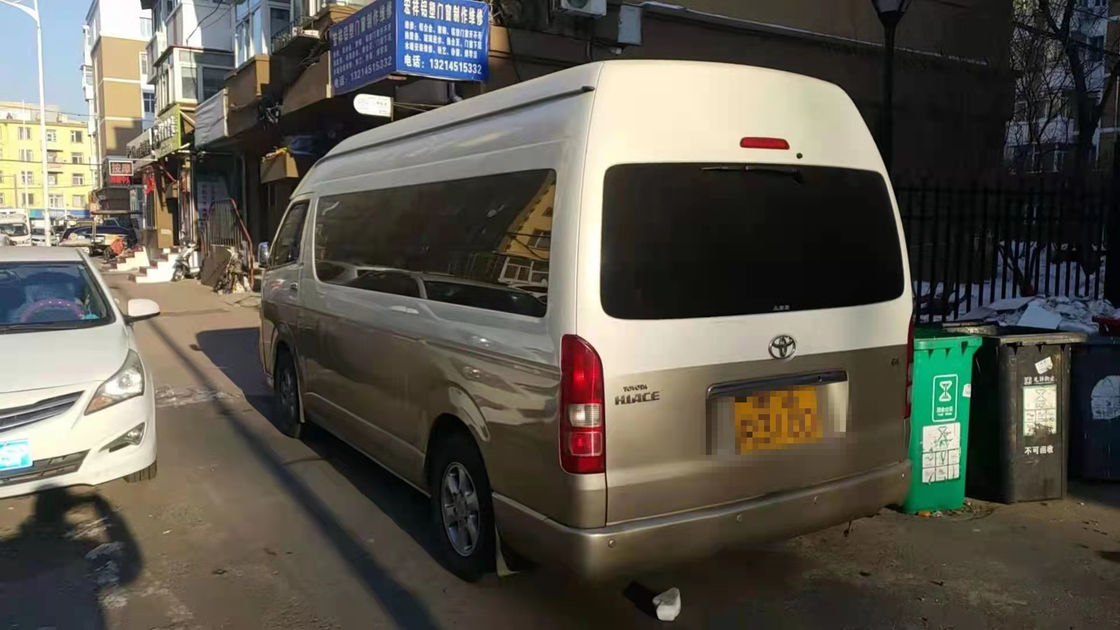 La gasolina Toyota Hiace de 2014 asientos del año 13 utilizó la transmisión automática de Mini Bus With High Roof
