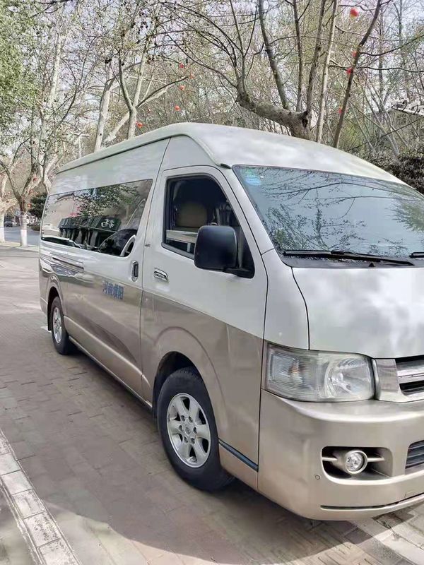 La gasolina Toyota Hiace de 2007 asientos del año 13 utilizó tejado de la transmisión automática de Mini Bus With Luxury Seat el alto