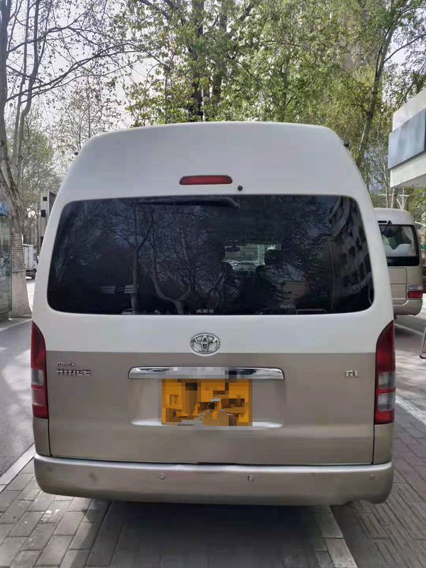 La gasolina Toyota Hiace de 2007 asientos del año 13 utilizó tejado de la transmisión automática de Mini Bus With Luxury Seat el alto