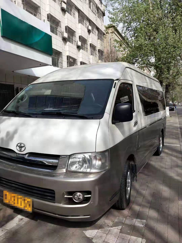 La gasolina Toyota Hiace de 2007 asientos del año 13 utilizó tejado de la transmisión automática de Mini Bus With Luxury Seat el alto