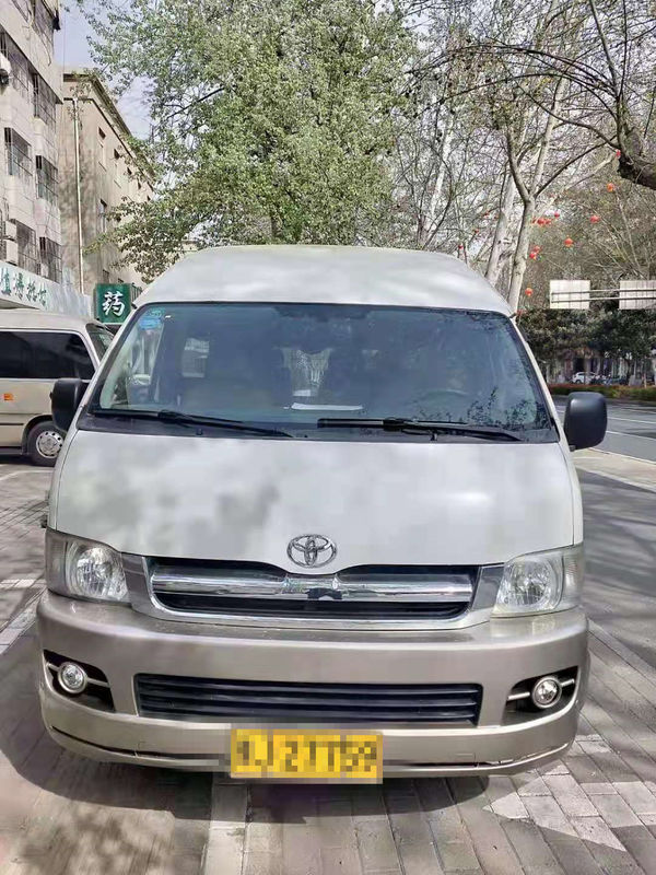 La gasolina Toyota Hiace de 2007 asientos del año 13 utilizó tejado de la transmisión automática de Mini Bus With Luxury Seat el alto