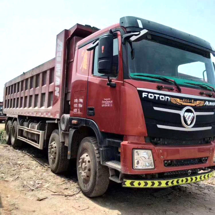 El camión volquete de 375HP China 6X4 8X4 FOTON AUMAN utilizó 50 precio de la tonelada LHD RHD