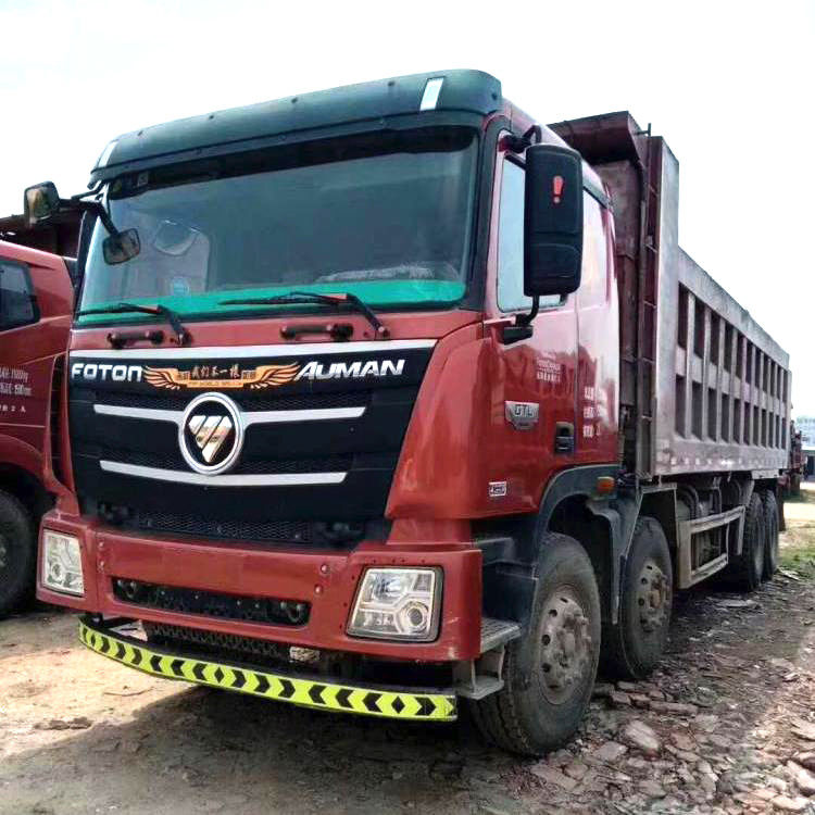 El camión volquete de 375HP China 6X4 8X4 FOTON AUMAN utilizó 50 precio de la tonelada LHD RHD