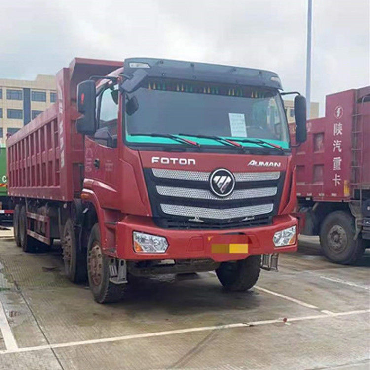 El camión volquete de 375HP China 6X4 8X4 FOTON AUMAN utilizó 50 precio de la tonelada LHD RHD