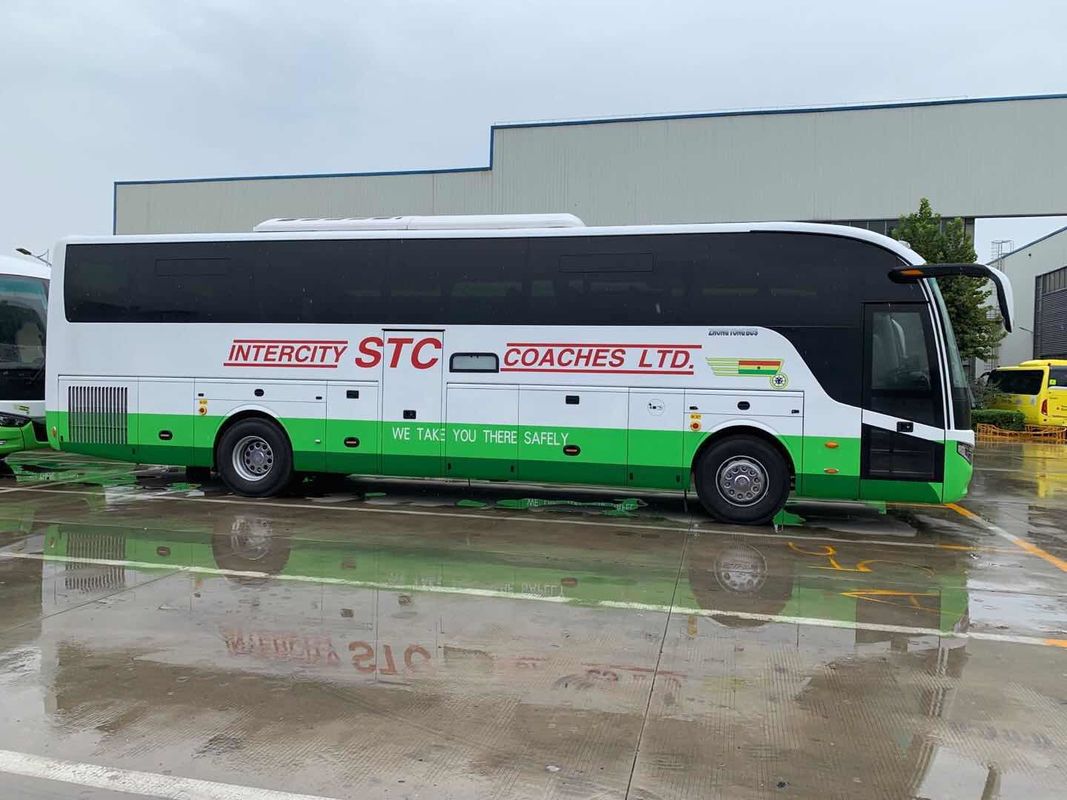 Motor posterior usado del nuevo del autobús 56 del autobús LCK6128 de Zhongtong de los asientos compartimiento grande de las puertas dobles