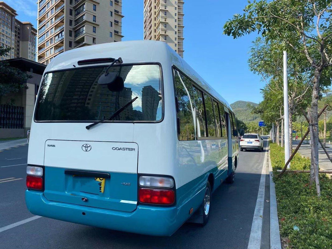 Asientos bajos usados del VIP del kilómetro del motor diesel del euro III de los asientos del autobús 23 del práctico de costa de Toyota