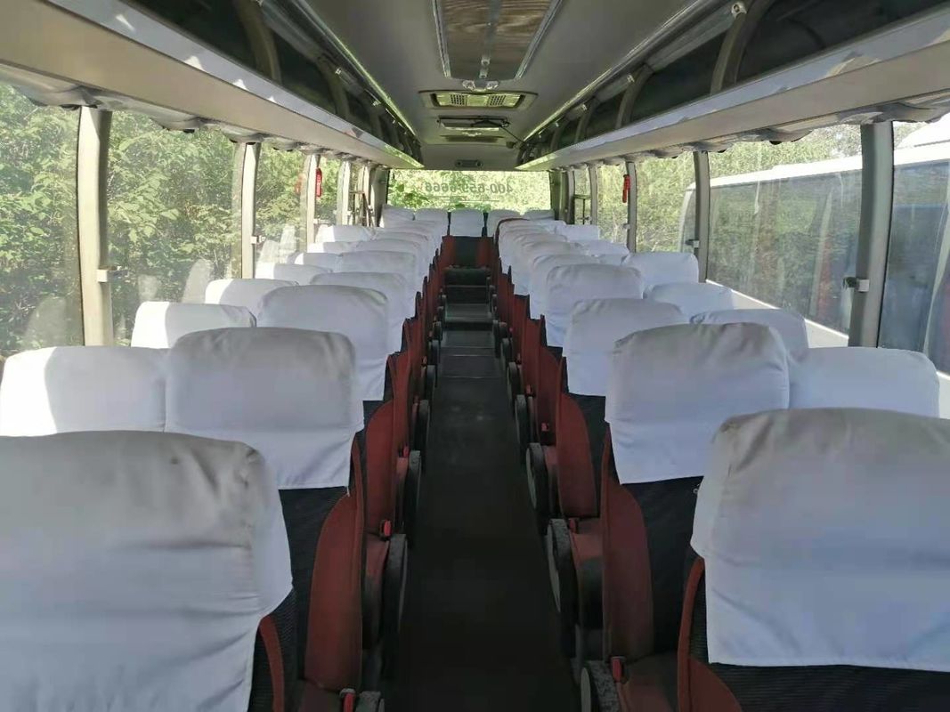 54 coche usado autobús usado asientos Bus de Yutong ZK6127 motor diesel de 2014 años en buenas condiciones
