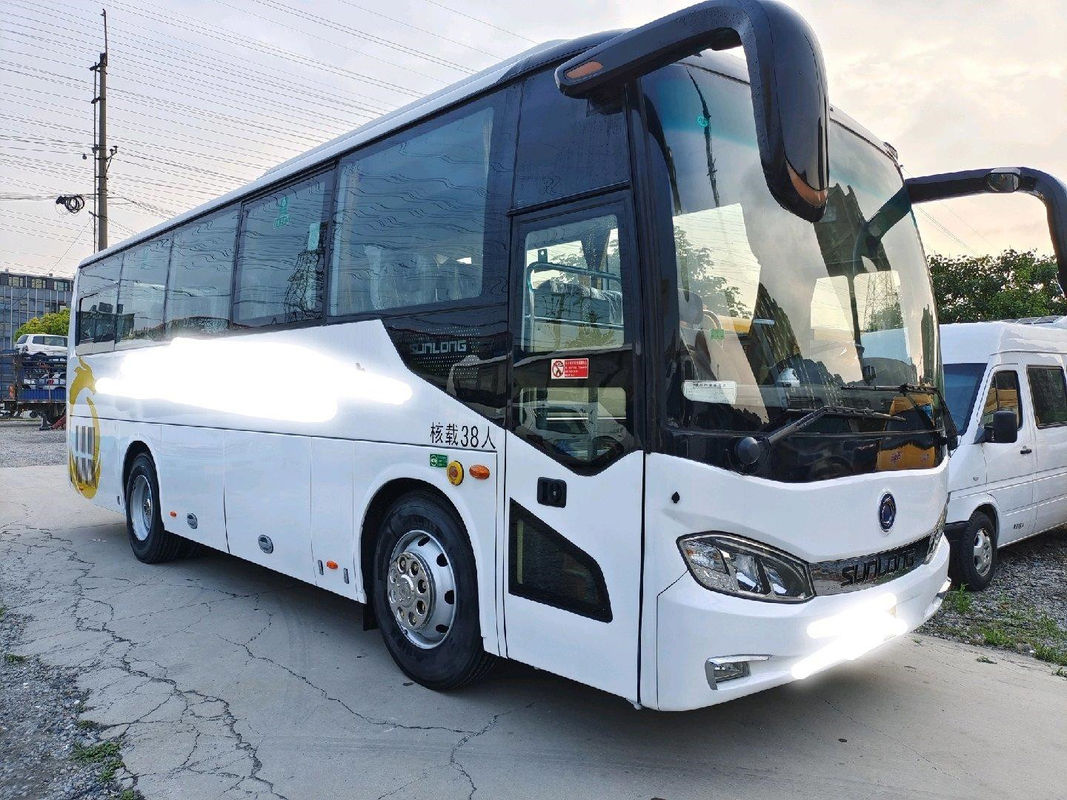 nuevo motor de la parte posterior de Bus Low Kilometer Yuchai del coche Euro6 del chasis 2020 del saco hinchable de la marca SLK6903 de Sunlong del bus turístico 38Seats nuevo