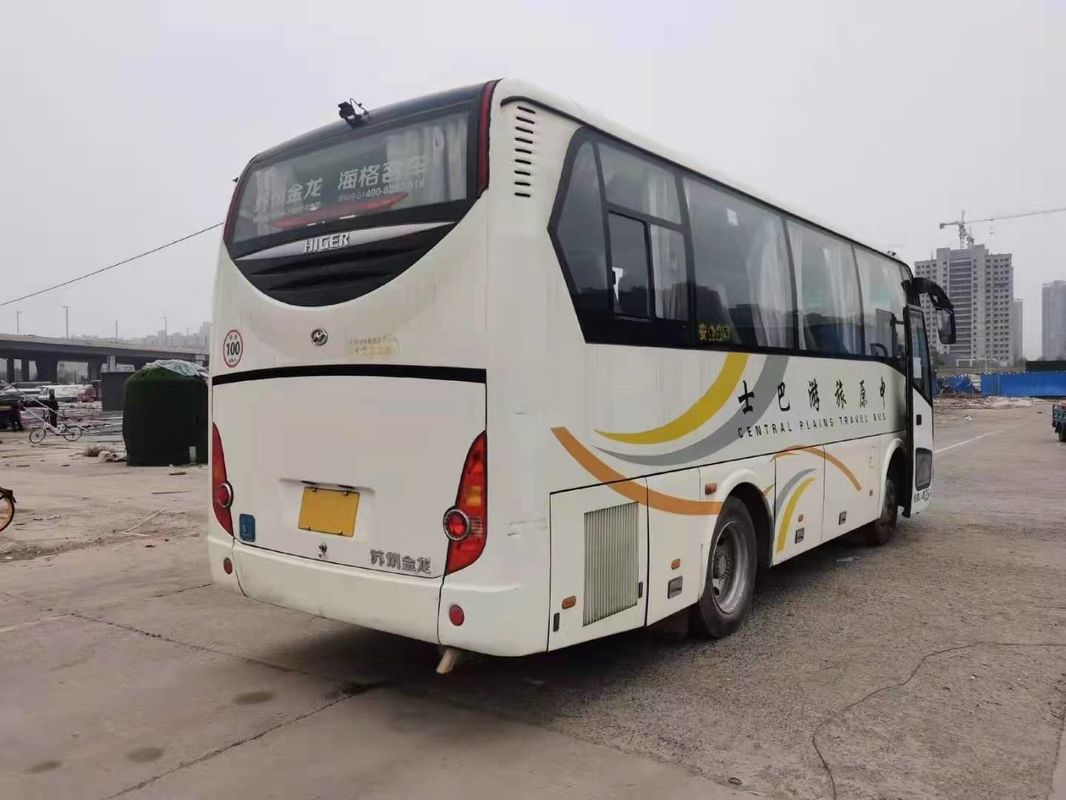 2013 coche usado autobús usado asientos del año 35 KLQ6808 Bus With LHD que dirige los motores diesel