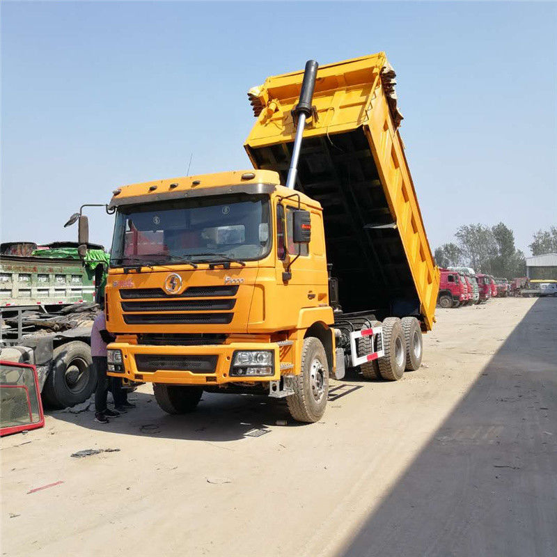 Camión de descargador usado de los caballos de fuerza 6X4 los 5.6m del camión pesado 340 de Shacman F3000 SX3255DR384