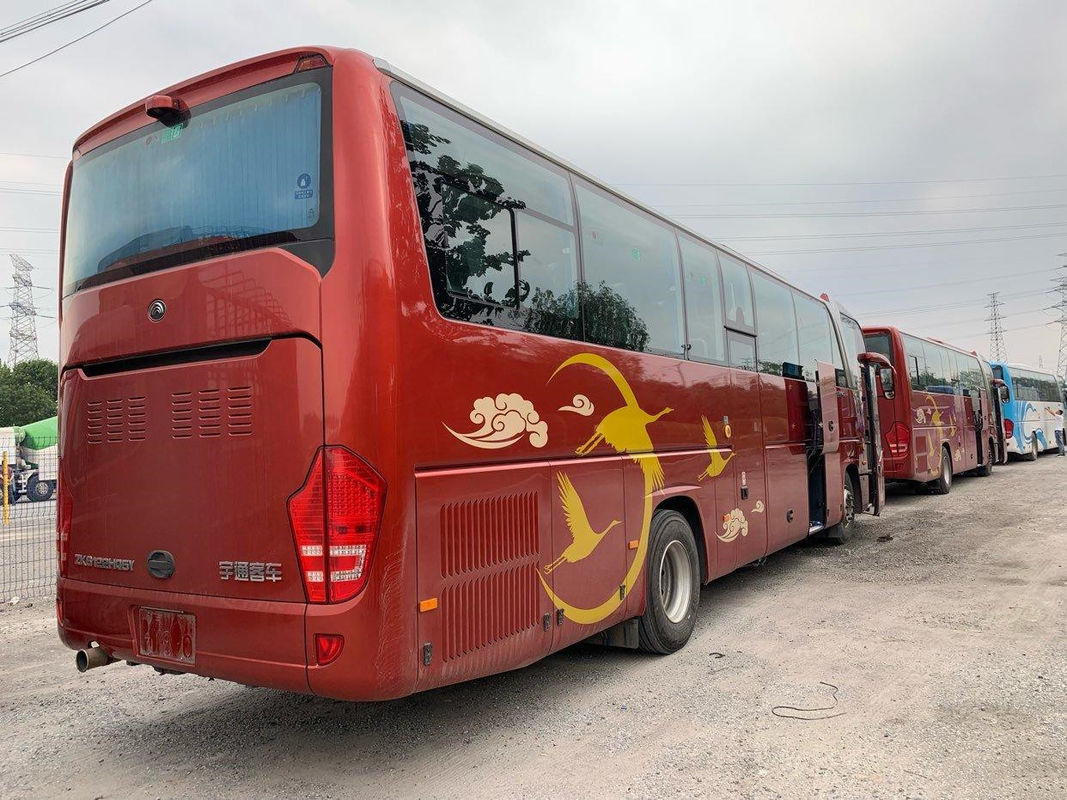 Motor usado 2019 de Yuchai de la parte posterior del chasis 243kw del saco hinchable de la disposición de los asientos 2+2 del autobús ZK6122 50 de Yutong