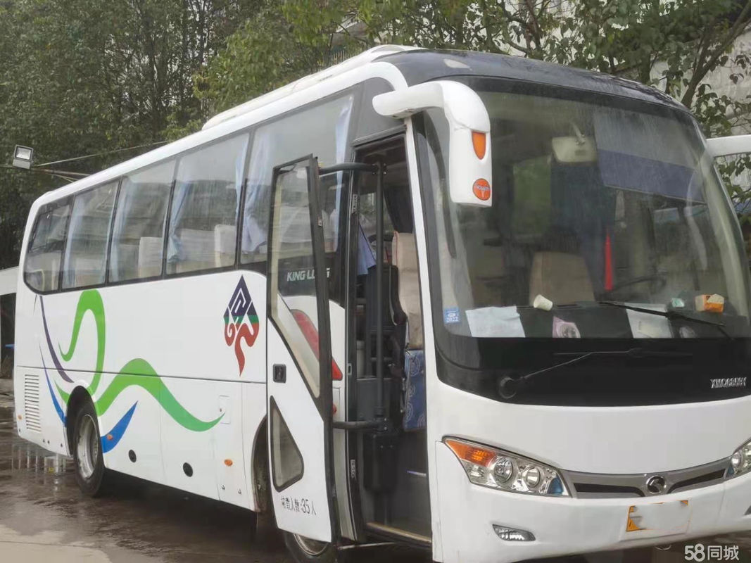 Euro posterior usado chasis de acero usado III del motor de la sola puerta del bus turístico del autobús XMQ6859 35Seats de Kinglong