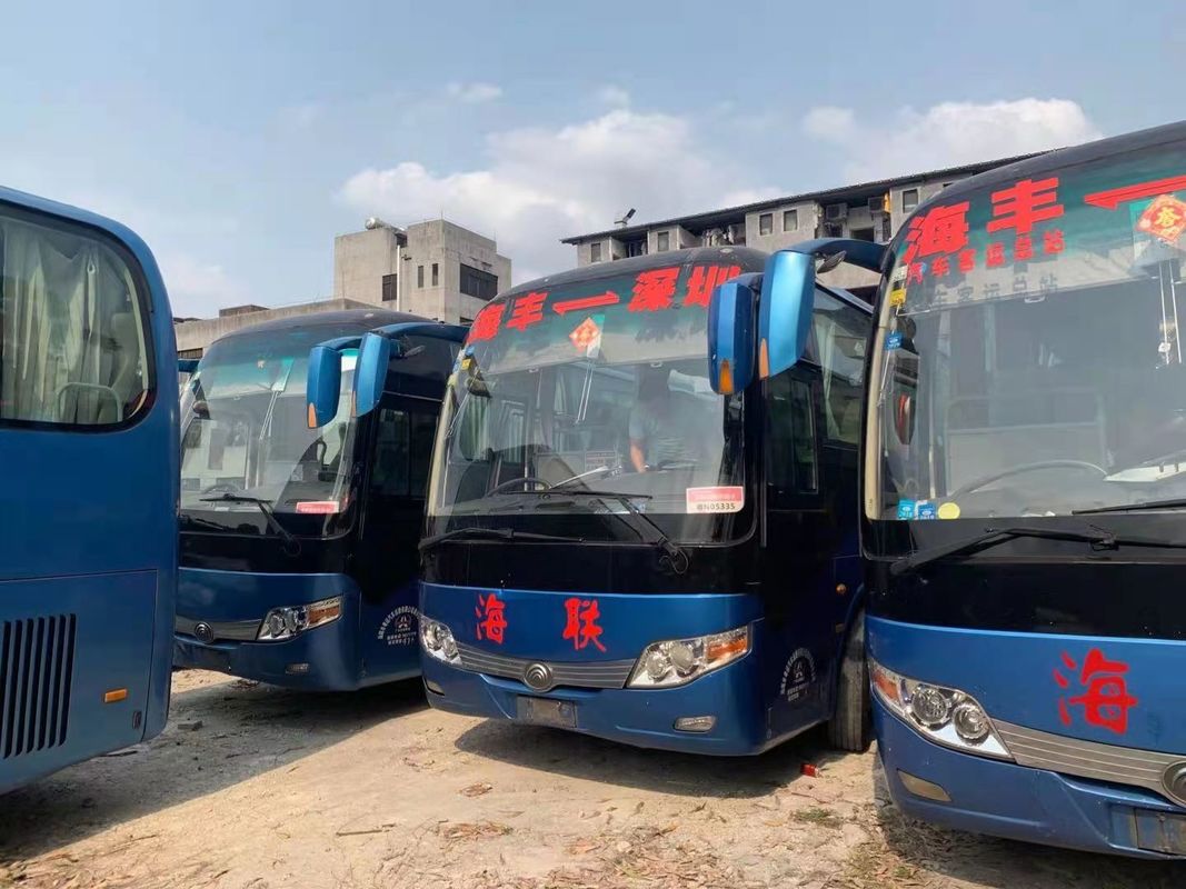 41 coche usado autobús usado asientos Bus de Yutong ZK6107 2013 dirección LHD del año 100km/H NINGÚN accidente
