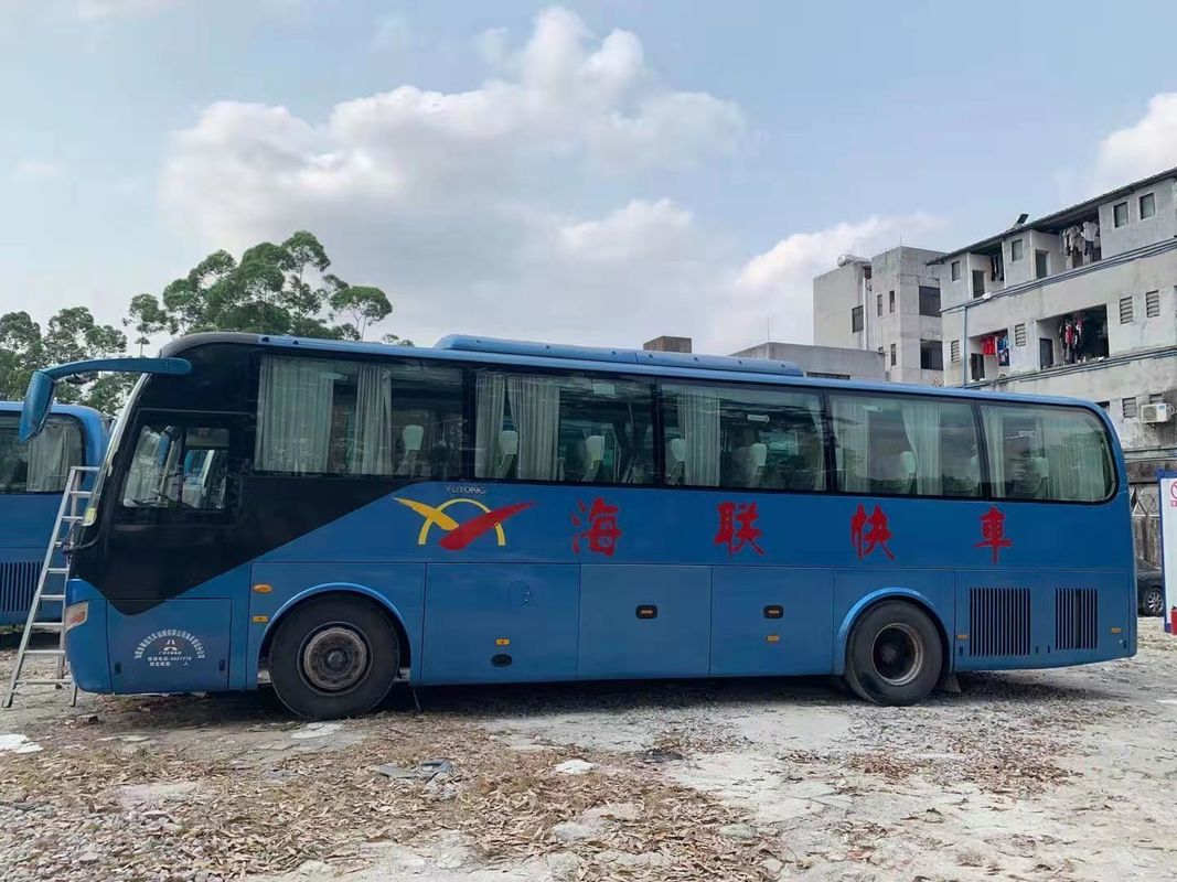 41 coche usado autobús usado asientos Bus de Yutong ZK6107 2013 dirección LHD del año 100km/H NINGÚN accidente