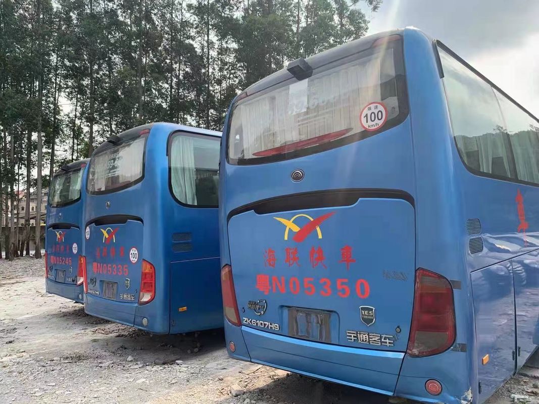 41 coche usado autobús usado asientos Bus de Yutong ZK6107 2013 dirección LHD del año 100km/H NINGÚN accidente