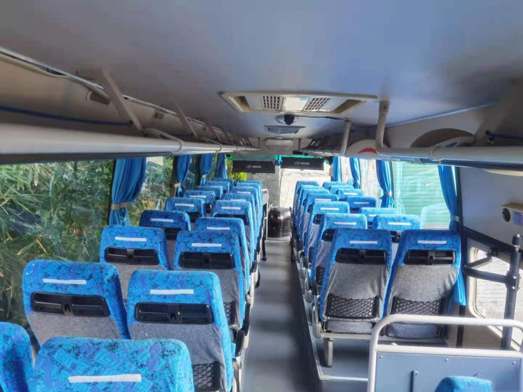 Euro posterior usado III del motor 215kw de Weichai del autobús del motor del modelo KLQ6129 de buenos de los pasajeros asientos posteriores más altos del autobús 53