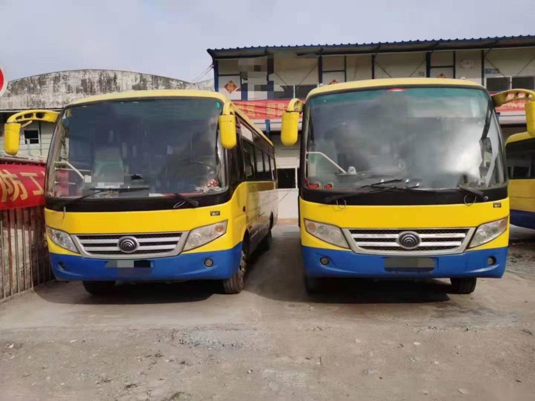 Buen euro usado IV 26seats del autobús del pasajero de Yutong Mini Bus ZK6720d Front Engine 95kw Yuchai