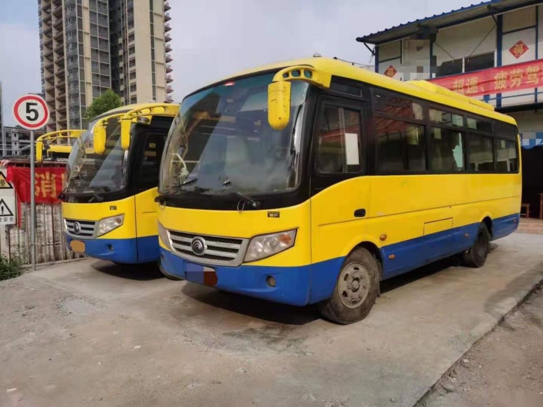 Buen euro usado IV 26seats del autobús del pasajero de Yutong Mini Bus ZK6720d Front Engine 95kw Yuchai