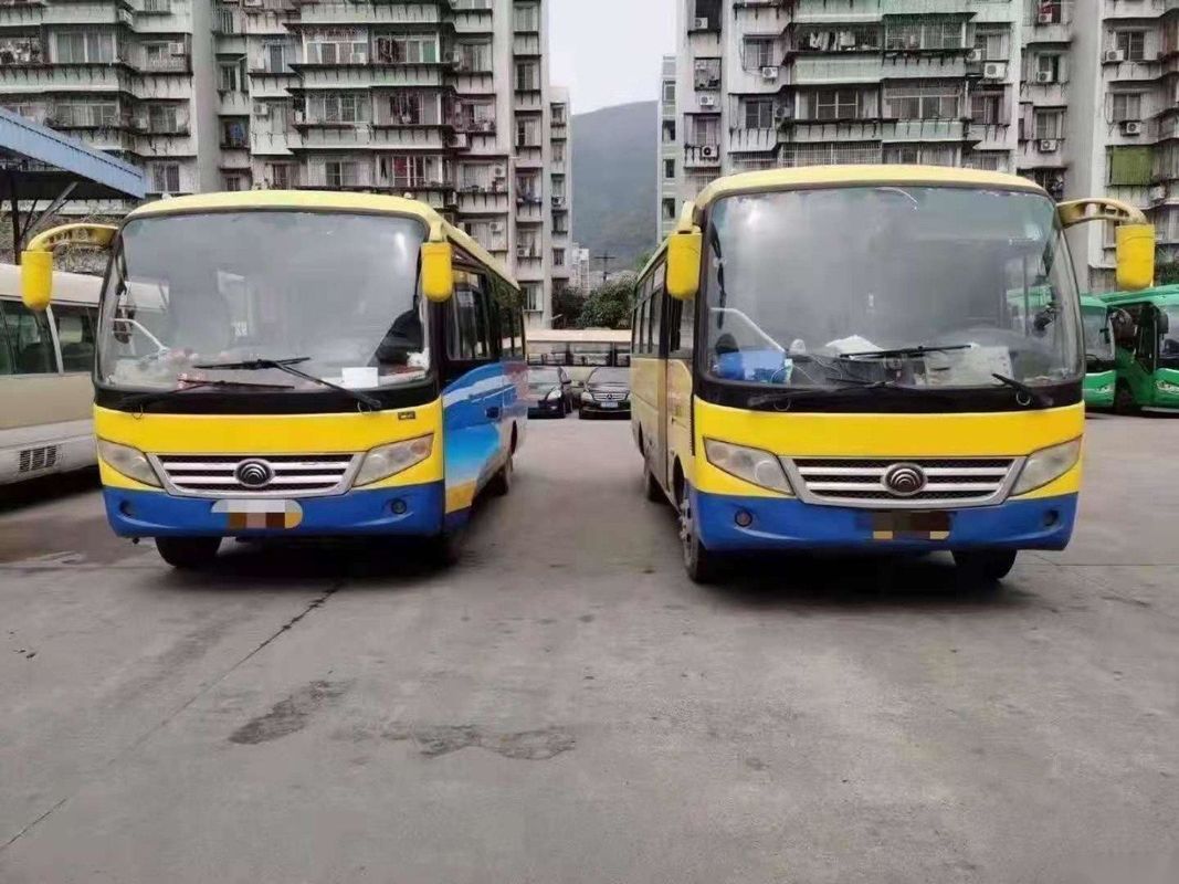 Buen euro usado IV 26seats del autobús del pasajero de Yutong Mini Bus ZK6720d Front Engine 95kw Yuchai