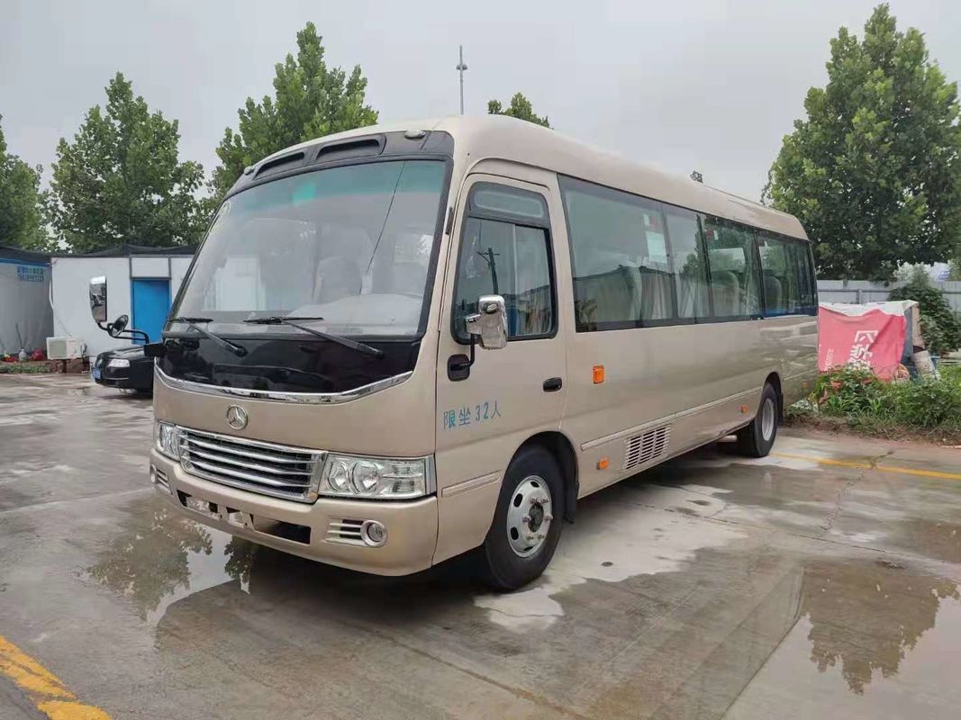 2020 el autobús usado del práctico de costa de Jiangling del año 32 asientos, utilizó el negocio Seat de Mini Bus Coaster Bus With para el negocio