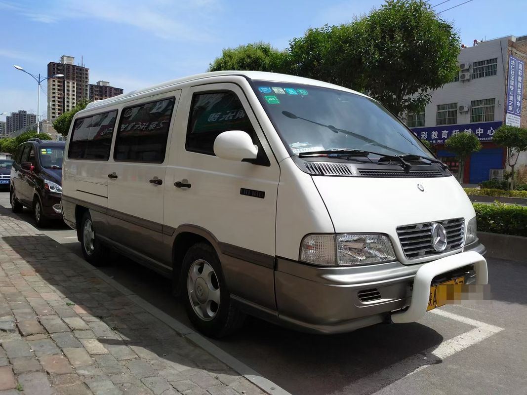 Mini Bus Brand Benz usado 15 asientos usados kilómetro bajo de Benz Car MB100