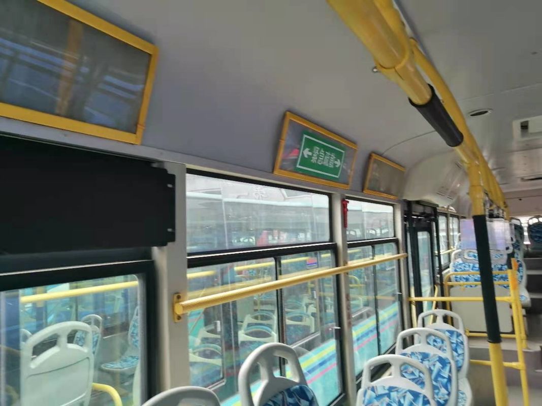 Puertas dobles usadas asientos de oro usadas del chasis del bus turístico del dragón 45 de la marca del autobús de la ciudad del autobús de acero del motor diesel