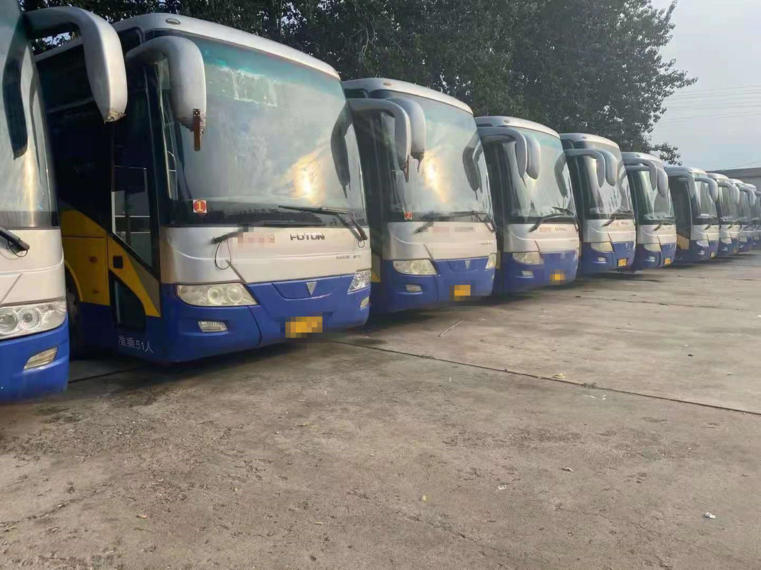 2011 el autobús usado BJ6120 de Foton del año 51 asientos utilizó el combustible diesel LHD de Bus New Seats del coche en buenas condiciones