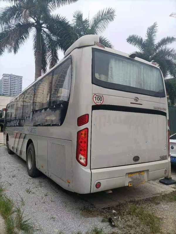 La marca usada 55 de Bus XMQ6110 Kinglong del coche asienta puertas dobles del motor de Yuchai