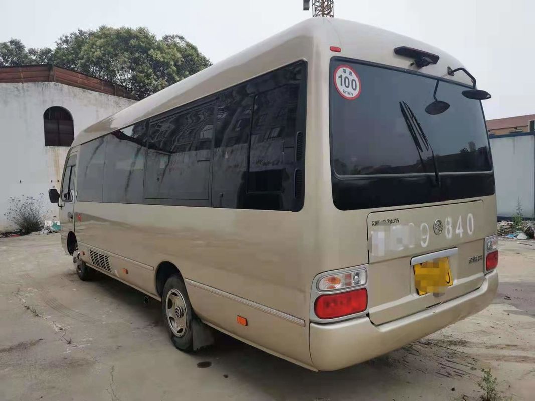 Los asientos XML6729J15 de 2019 años 28 utilizaron a Dragon Coaster Bus de oro, motor usado de Mini Bus Coaster Bus With Hino para el negocio