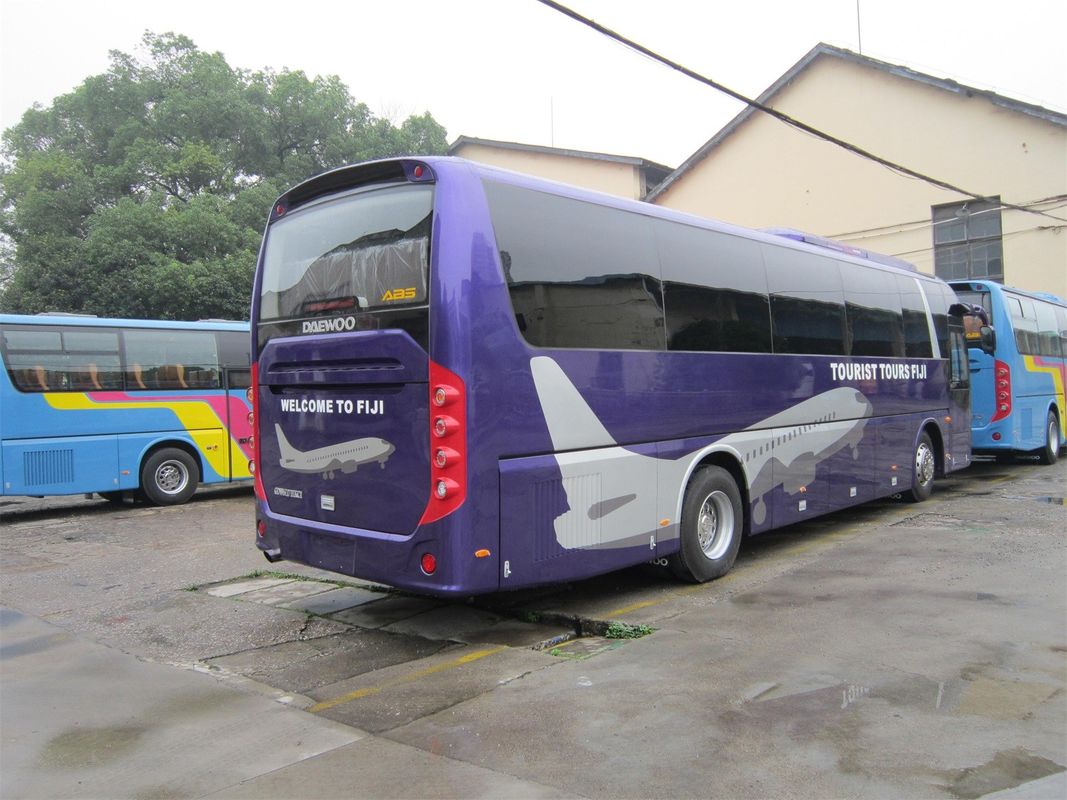 Dawoo 45 asienta el autobús usado conducción a la derecha manual diesel del pasajero del autobús del autobús con la condición del aire para África GDW6117